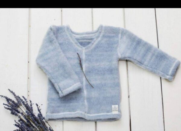 Organic Merino Wool baby sweater - Image 3