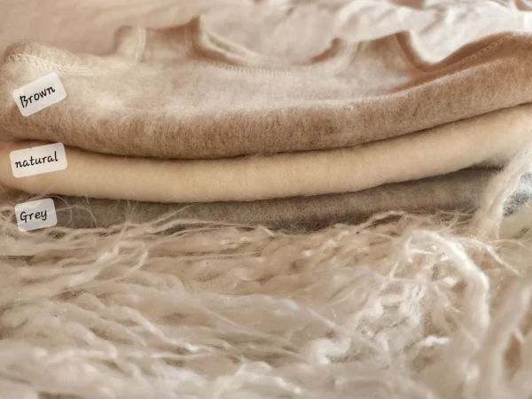Organic Merino wool baby vest - Image 3