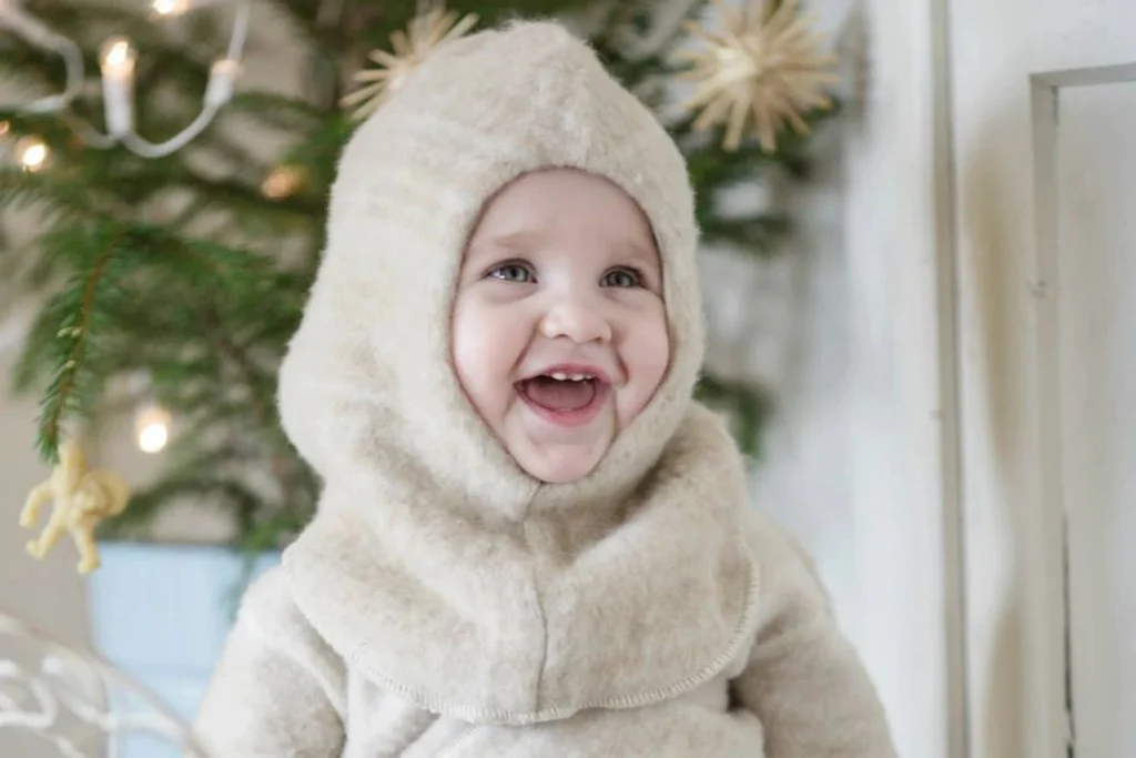 Organic Merino balaclava hat “Winter”- soft newborn and kids balaclavas
